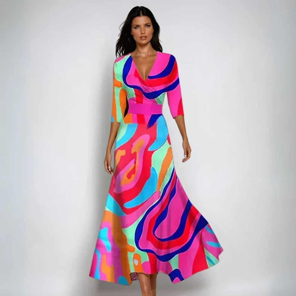 Jocelyn™ | Sophisticated Women Floral Dress