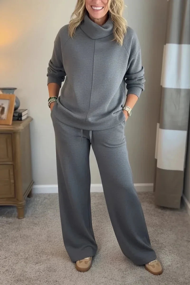 Farah™ Comfortable Set | Coordinated Top and Pants
