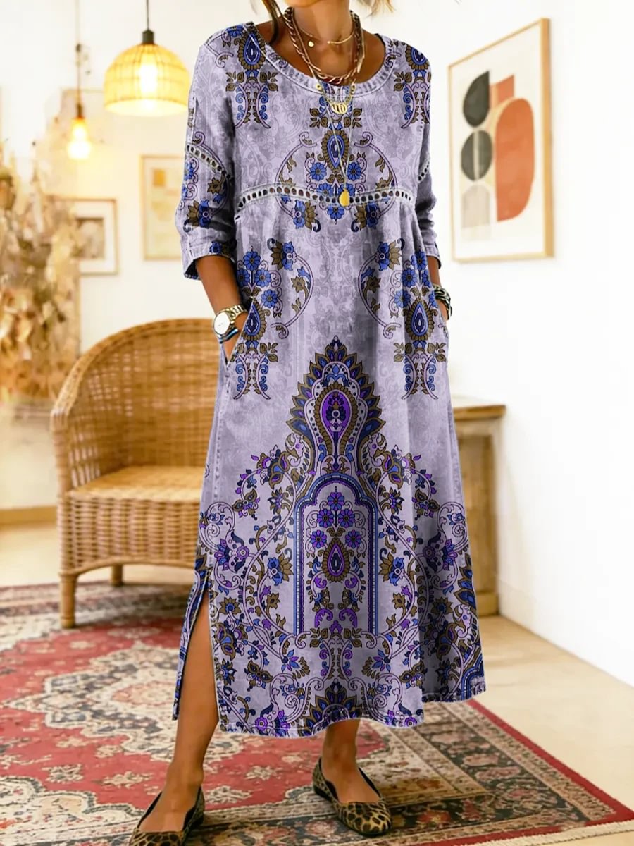 Petra Printed Dress
