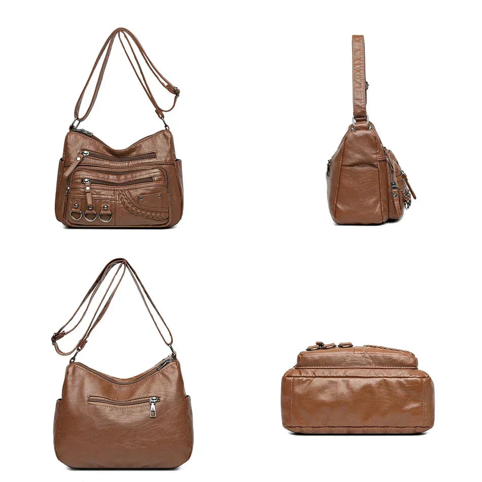 Lilith | Timeless Multi-Layer Crossbody Bag