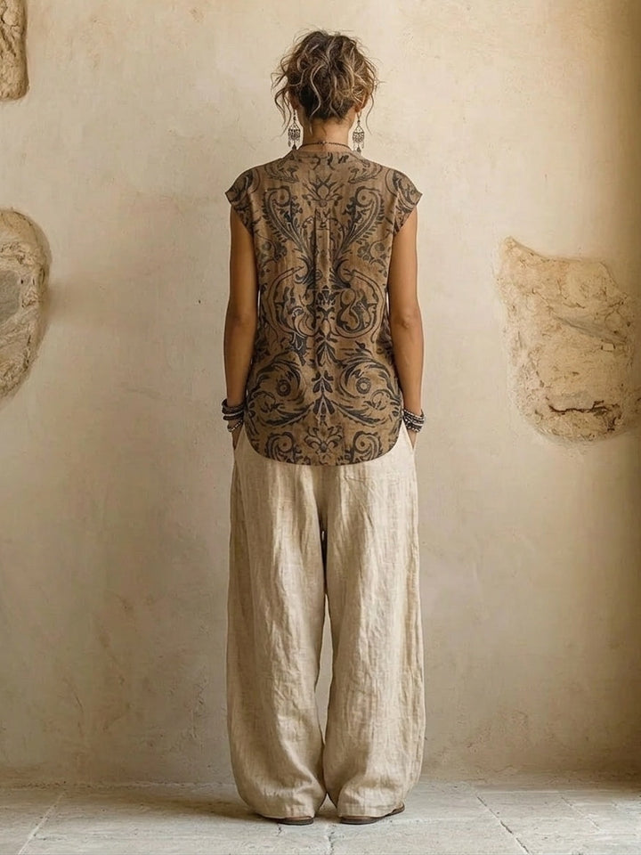 Natural 3-Piece Set™ - Premium Cotton and Linen Blend (Restocked)